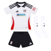 Fulham Adama Traore #11 Heimtrikotsatz Kinder 2024-25 Kurzarm (+ Kurze Hosen)